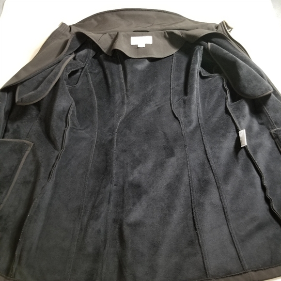 MICHAEL Michael Kors Black Lined Jacket Size Large - Picture 7 of 10